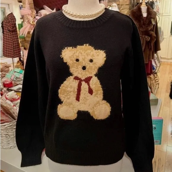 JODIFL Bear Sweater - NEW with tags! - Picture 1 of 6